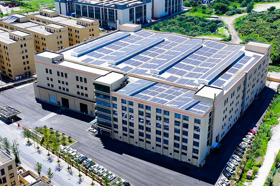 Usine à l'extérieur