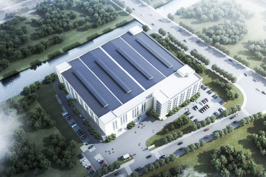 Usine à l'extérieur