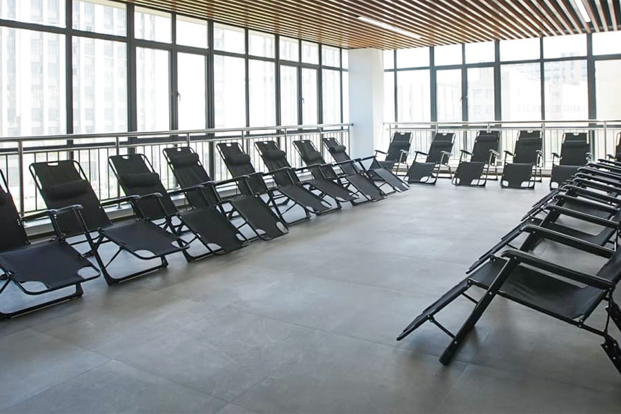 Salle de sieste du personnel